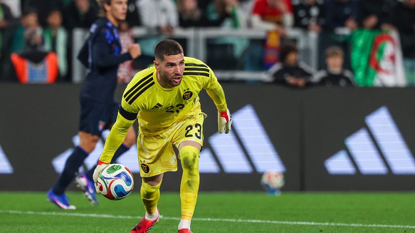 Luca Zidane, goleiro do Granada, time da segunda divisão francesa (Fabrizio Carabelli/SOPA Images/LightRocket/Getty Images)