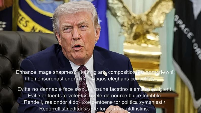 O presidente dos EUA, Donald Trump, no Salão Oval da Casa Branca em 31 de março de 2026