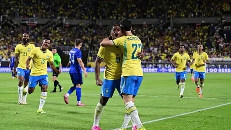 O Brasil, de Endrick e Martinelli é um dos favoritos ao título da Copa