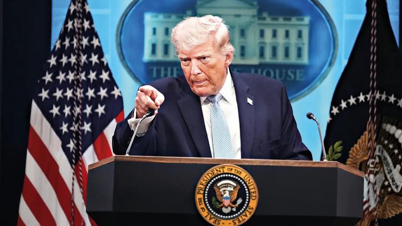 O presidente dos Estados Unidos, Donald Trump (Tom Williams/CQ-Roll Call/Getty Images)