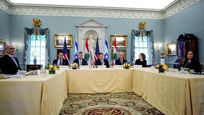Autoridades de Israel e do Líbano se reuniram no Departamento de Estado dos EUA, nesta terça-feira (14), em Washington