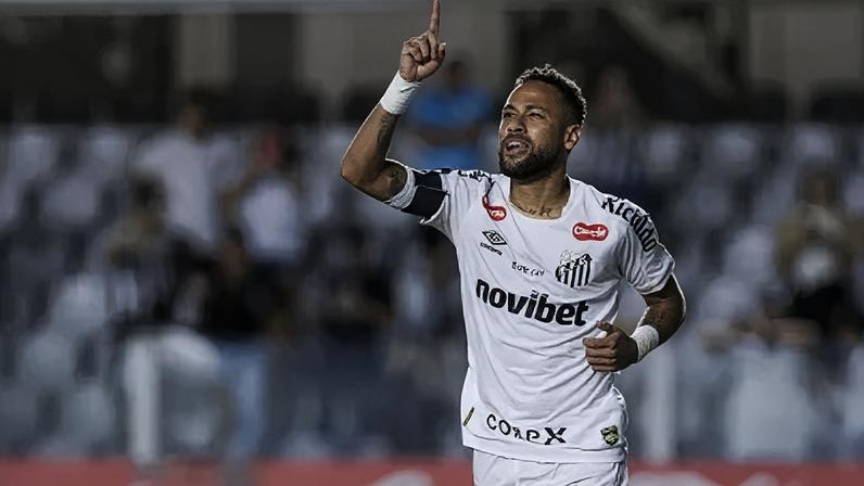 Neymar, atleta do Santos
