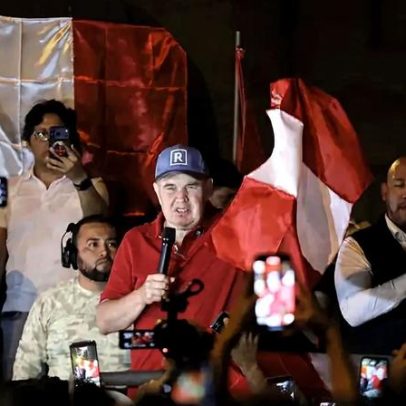 Candidato de ultradireita no Peru oferece R$ 29 mil por provas de fraude