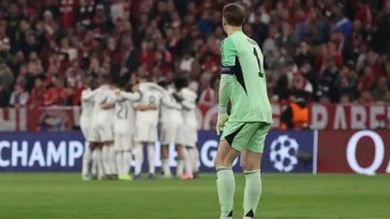Neuer lamenta erro que rendeu o gol do Real Madrid