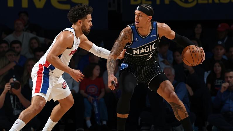Cade Cunningham and the Pistons couldn't slow down Paolo Banchero and the Magic in Game 1 of their first-round playoff series.