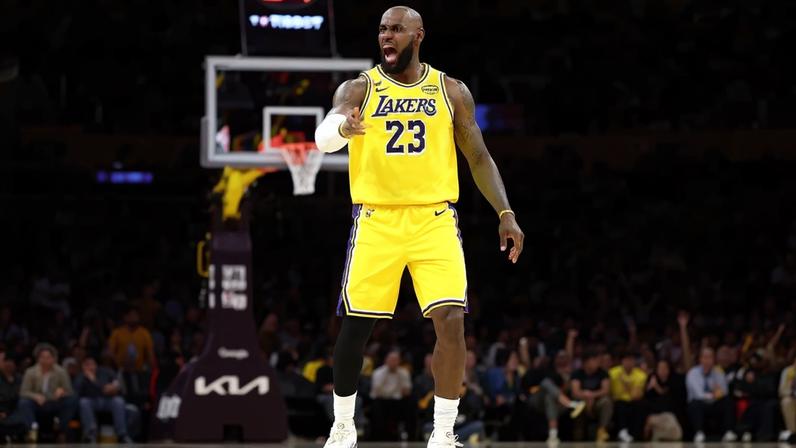 LeBron James scored 19 points to go with 13 assists and eight rebounds in the Los Angeles Lakers' Game 1 win over the Houston Rockets.