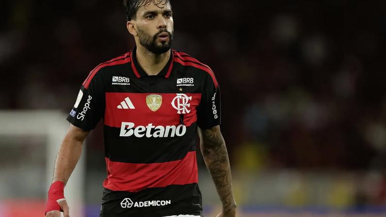 Lucas Paquetá marcou o segundo gol do Flamengo na vitória sobre o Bahia