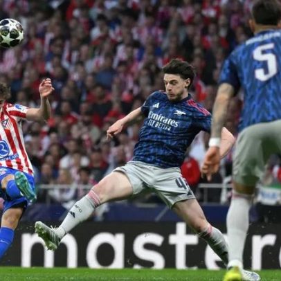 Atlético de Madrid e Arsenal empatam nos pênaltis na Champions