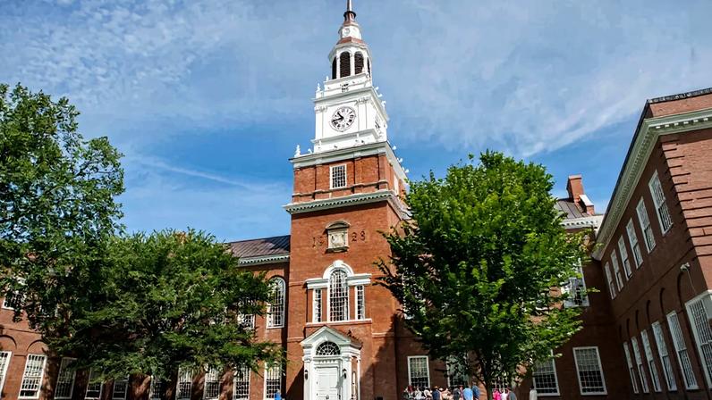 Dartmouth College in Hanover, New Hampshire.