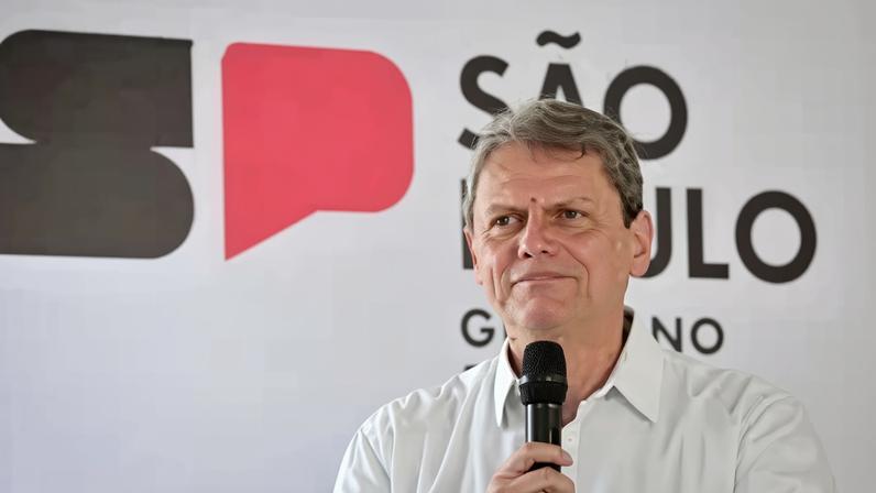 Governador de SP Tarcísio de Freitas
