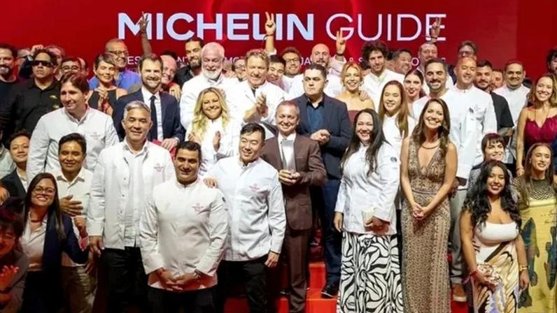 Cerimônia do lançamento da edição do Guia Michelin Rio e São Paulo foi realizada na 2ª feira (13.abr) no hotel Copacabana Palace, no Rio de Janeiro
