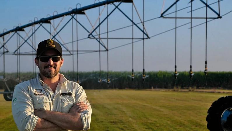 Gustavo Hossri, diretor global de inovação da Komet: "“O produtor não quer desperdiçar água nem energia, a irrigação funciona como um seguro" (Divulgação)