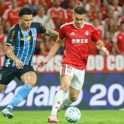 Grêmio e Inter empatam em clássico com expulsão e pouca criatividade