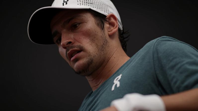 João Fonseca na vitória sobre Tabilo no ATP 500 de Munique (Divulgação)