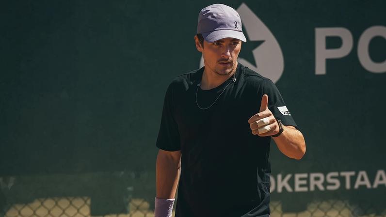 João Fonseca em treino em Monte Carlo (Reprodução)