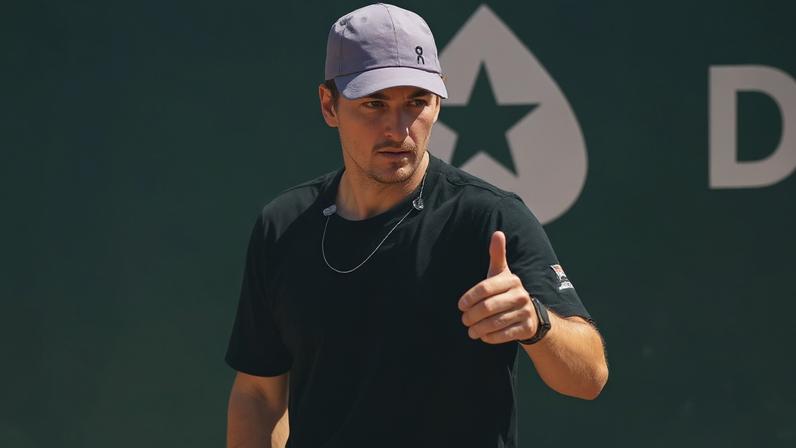 João Fonseca em treino em Monte Carlo (Reprodução)