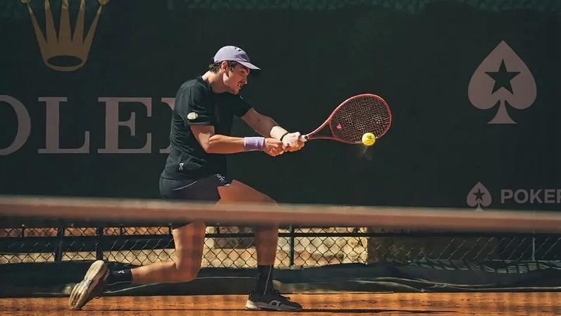 João Fonseca em treino em Monte Carlo (Reprodução)