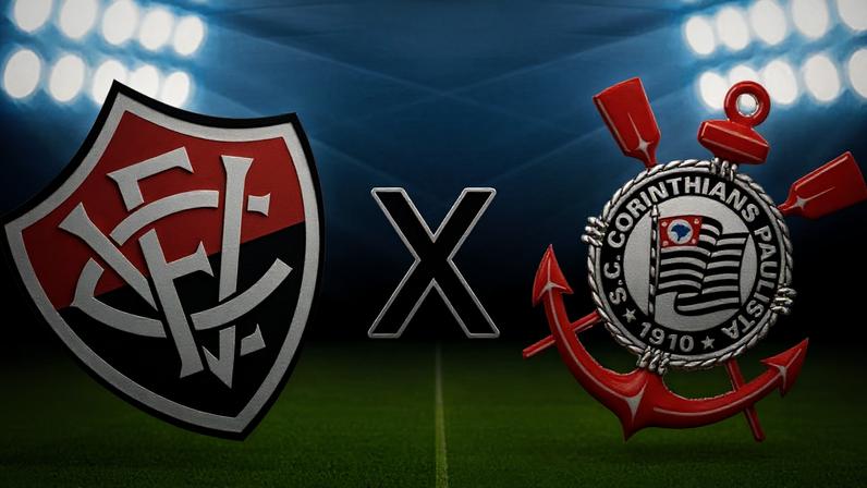 Vitória x Corinthians no Brasileirão: onde assistir ao vivo e escalações