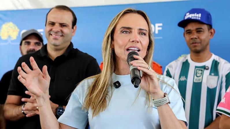 A governadora do Distrito Federal, Celina Leão (PP) Foto: Paulo H. Carvalho/Agência Brasília