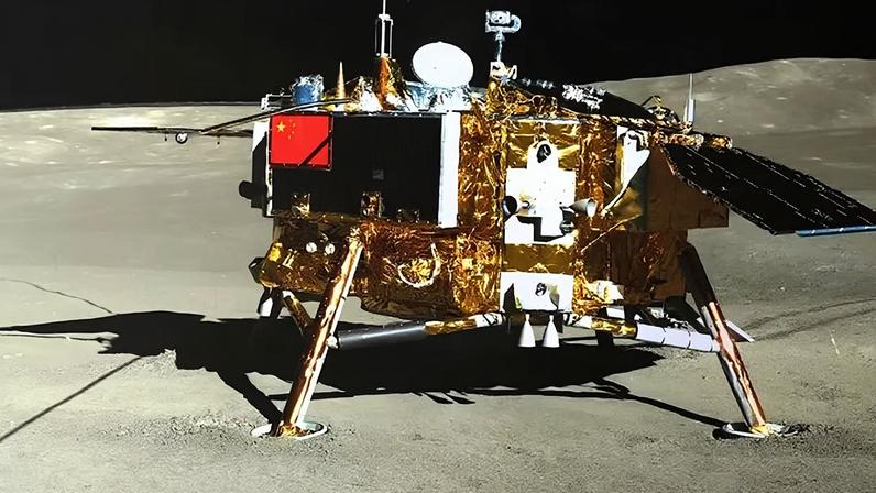 Imagem de 2019 mostra rover especial (ou astromóvel) da Chang'e 4, missão chinesa de exploração lunar