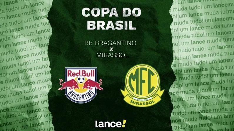 RB Bragantino recebe o Mirassol pela Copa do Brasil (Foto: Arte/Lance!)