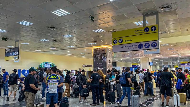 Saguão do Aeroporto de Goiânia
