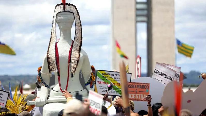 Indígenas planejam protesto em Brasília em defesa da demarcação de terras