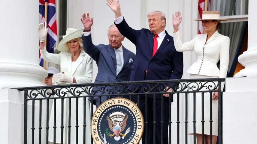 Trump e Charles são primos de 15º grau, afirma jornal