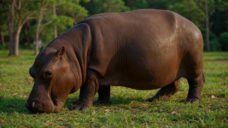 A hippo residing at Hacienda Nápoles, Pablo Escobar’s former ranch. Image by Alvaro Morales Ríos via Wikimedia Commons (CC BY-SA 4.0).