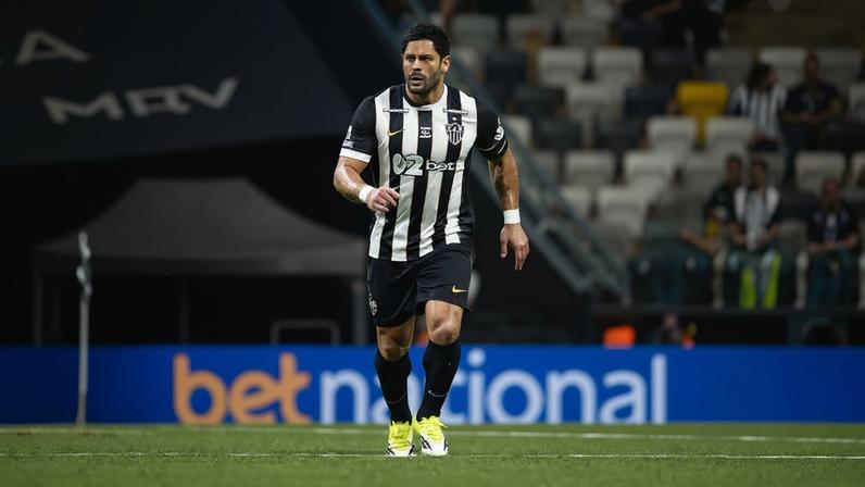 Hulk pelo Atlético na Arena MRV (Foto: Pedro Souza / Atlético)