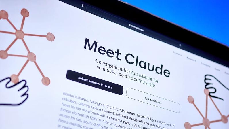 O vazamento acidental marcou a segunda falha de segurança da Anthropic em questão de dias (Foto: Gabby Jones/Bloomberg)