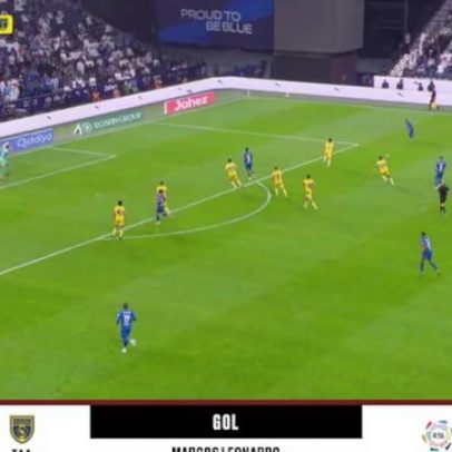 Al Hilal e Al Taawoun empatam 2 a 2 com gol de Marcos Leonardo