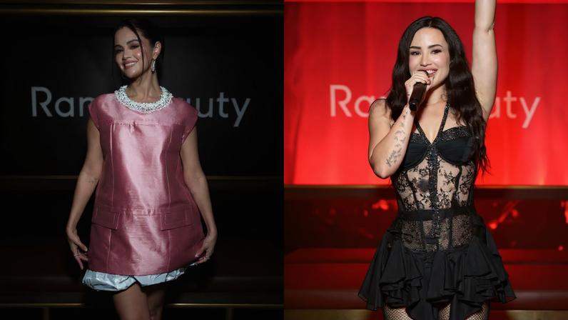 Selena Gomez assiste à estreia da nova turnê de Demi Lovato