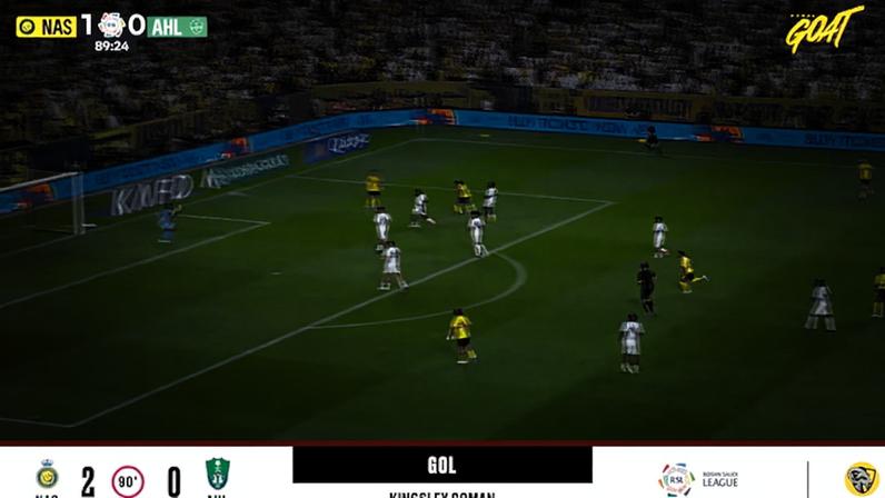 Al Nassr - Al Ahli SC 2 - 0 | GOL - Kingsley Coman