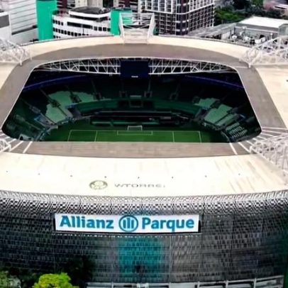 Jogo da Copa do Brasil: jovem do Palmeiras faz gesto de roubo no Allianz Parque