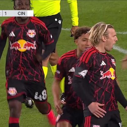 New York Red Bulls derrotam o FC Cincinnati por 2-1 com gol de Emil Forsberg