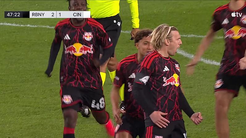 New York Red Bulls - FC Cincinnati 2 - 1 | GOLO - Emil Forsberg