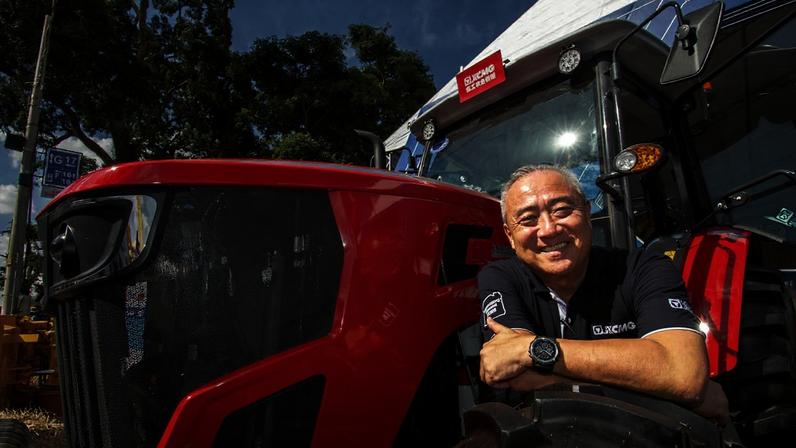 Daniel Sasaki chefia área comercial da XCMG, que lança uma nova geração de tratores na Agrishow 2026