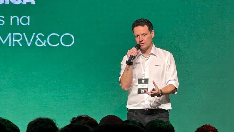 Rafael Menin, co-CEO da MRV&Co, no MRV Day em março de 2026