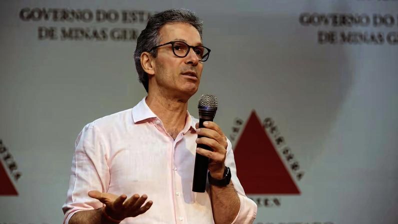 Pré-candidato ao Planalto, o ex-governador Romeu Zema disse que vai levar candidatura até o fim
