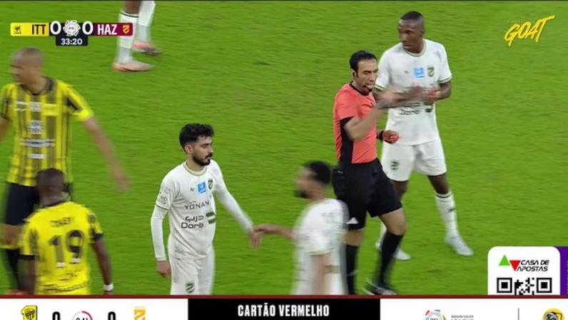 Al Ittihad - Al Hazem 0 - 0 | EXPULSÃO - Moussa Diaby