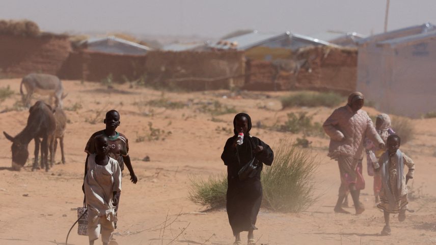Muitas crianças foram mortas ou mutiladas durante a crise