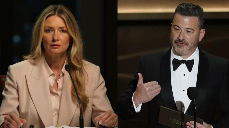 A primeira-dama dos EUA, Melania Trump, criticou o apresentador Jimmy Kimmel por piada que retratava morte de Trump (Foto: EFE/ Octavio Guzmán/EPA/CHRIS TORRES)