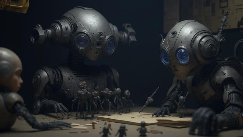 Imagem gerada por Inteligência Artificial (Reprodução/Decrypt)