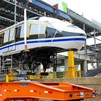 Monotrilho da Linha 17-Ouro passa a operar com tecnologia BYD
