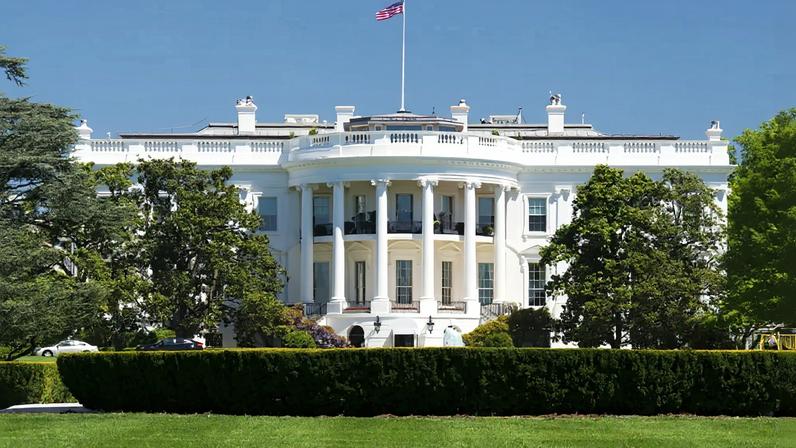 Frente da Casa Branca, em Washington D.C. (Shutterstock)