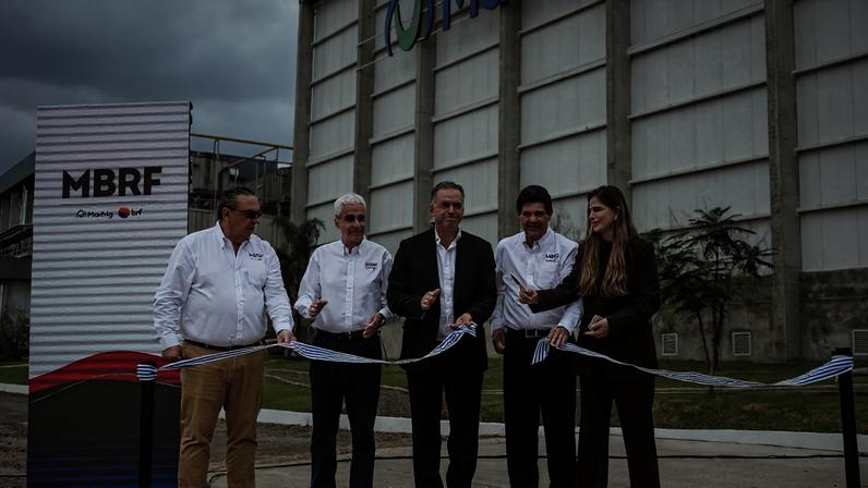 Anúncio do investimento da MBRF no Uruguai