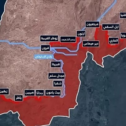 Israel divulga mapa de áreas no sul do Líbano sob controle militar