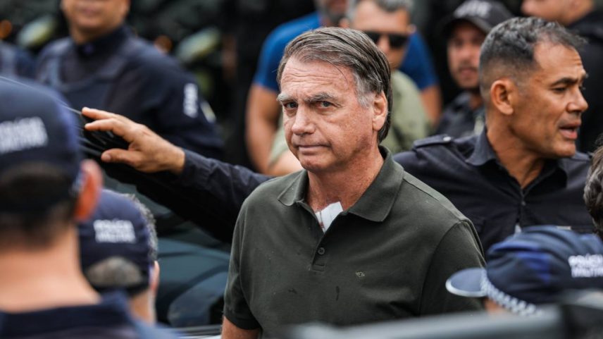 O ex-presidente Jair Bolsonaro, hoje em prisão domiciliar (Fabio Pozzebom/Agência Brasil)