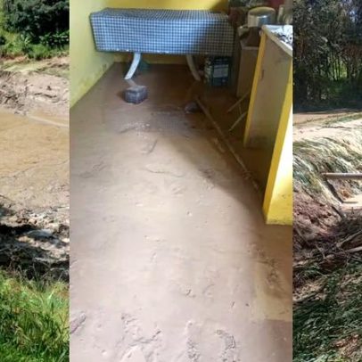 Rompimento de lagoa em Itatiaiuçu causa inundação e pode afetar abastecimento